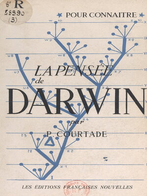 cover image of La pensée de Charles Darwin